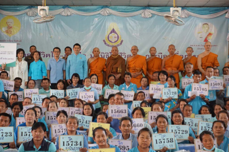 ประมวลภาพ พิธีมอบชีวิตโค-กระบือ ประจำเดือนกุมภาพันธ์ 2566