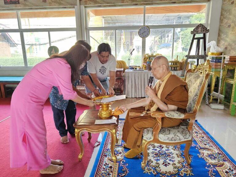 บรรยากาศกิจกรรมไถ่ชีวิตโค-กระบือ จำนวน 35 ชีวิต ประจำเดือนกุมภาพันธ์ 2567 ในวันอาทิตย์ที่ 18 กุมภาพันธ์ 2567 เวลา 14.00 น. ณ วัดลุ่มเจริญศรัทธา ถนนจันทน์ 42 แขวงยานนาวา เขตสาทร กรุงเทพมหานคร