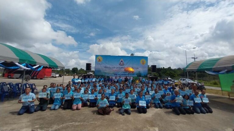 ภาพบรรยากาศกิจกรรมพิธีมอบชีวิตโค-กระบือ จำนวน 166 ชีวิต ในวันอาทิตย์ที่ 17 กันยายน พ.ศ. 2566 ณ ศาลา เอส เอ็ม แอล บ้านหนองแวงน้อย ตำบลเมืองพลับพลา อำเภอห้วยแถลง จังหวัดนครราชสีมา