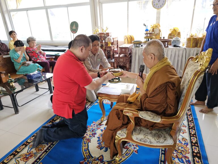 ภาพบรรยากาศพิธีไถ่ชีวิตโค-กระบือ ในวันอาทิตย์ที่ 19 พฤษภาคม 2567 เวลา 14.30 น. ณ วัดลุ่มเจริญศรัทธา